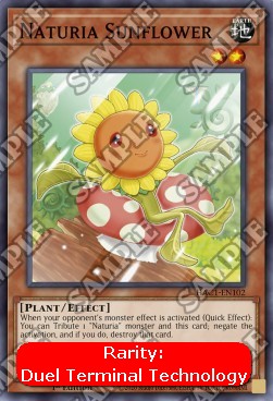 Naturia Sunflower (V.2 - Parallel Rare)