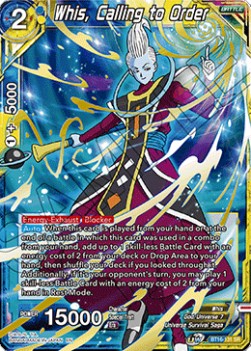 Whis, Calling to Order (V.1 - Super Rare)