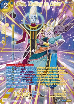 Whis, Calling to Order (V.2 - Special Rare)