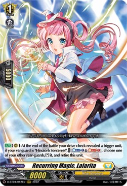 Recurring Magic, Lalarita [D Format] (V.1 - Triple Rare)