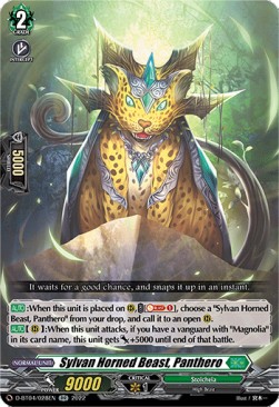 Sylvan Horned Beast, Panthero [D Format] (V.1 - Double Rare)