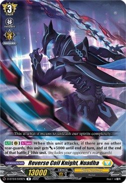 Reverse Coil Knight, Nuadha [D Format] (V.1 - Rare)