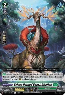 Sylvan Horned Beast, Girafina [D Format] (V.1 - Rare)