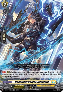 Unnatural Knight, Delbaeth [D Format]