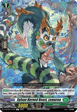 Sylvan Horned Beast, Lemurea [D Format]