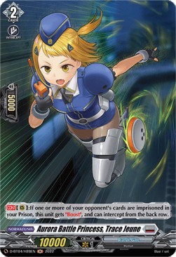 Aurora Battle Princess, Trace Jeune [D Format] (V.2 - Holo)