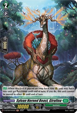 Sylvan Horned Beast, Girafina [D Format] (V.2 - Holo)