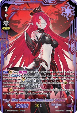 Silver Thorn Dragon Queen, Luquier "Яeverse" [V Format] (V.3 - Secret Rare)