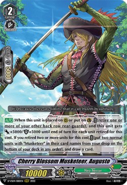 Cherry Blossom Musketeer, Augusto [V Format]