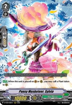 Pansy Musketeer, Sylvia [V Format]