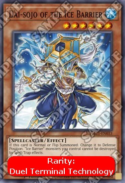 Dai-sojo of the Ice Barrier (V.2 - Parallel Rare)