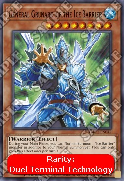 General Grunard of the Ice Barrier (V.2 - Parallel Rare)