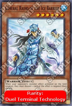 General Raiho of the Ice Barrier (V.2 - Parallel Rare)