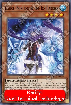 Dance Princess of the Ice Barrier (V.2 - Parallel Rare)