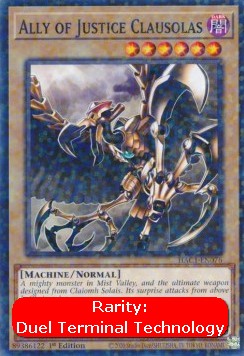 Ally of Justice Clausolas (V.2 - Parallel Rare)