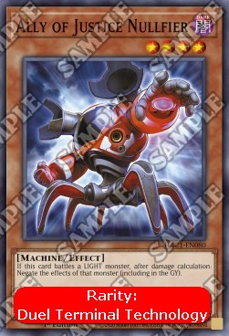 Ally of Justice Nullfier (V.2 - Parallel Rare)