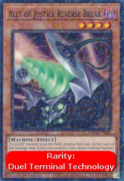 Ally of Justice Reverse Break (V.2 - Parallel Rare)