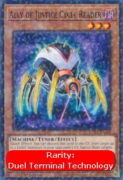 Ally of Justice Cycle Reader (V.2 - Parallel Rare)