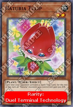 Naturia Tulip (V.2 - Parallel Rare)