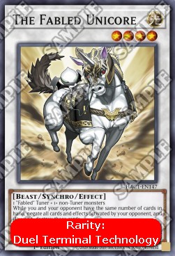 The Fabled Unicore (V.2 - Parallel Rare)