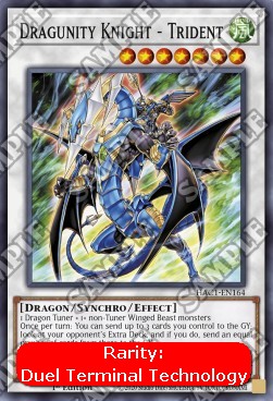 Dragunity Knight - Trident (V.2 - Parallel Rare)