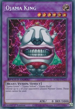 Ojama King (V.2 - Secret Rare)