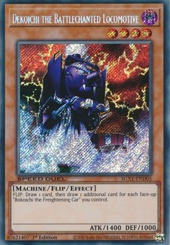 Dekoichi the Battlechanted Locomotive (V.2 - Secret Rare)