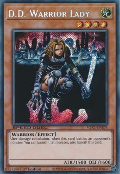 D.D. Warrior Lady (V.2 - Secret Rare)