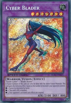 Cyber Blader (V.2 - Secret Rare)