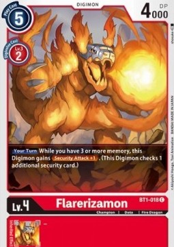 Flarerizamon (BT1-018)