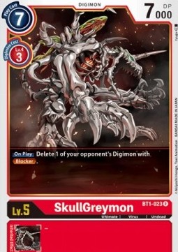 SkullGreymon (BT1-023)