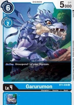 Garurumon (BT1-036)