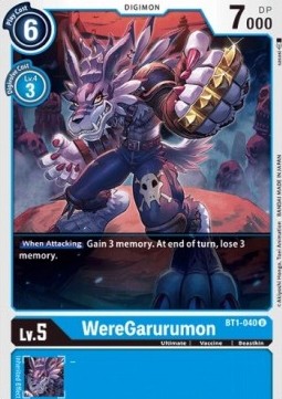 WereGarurumon (BT1-040)