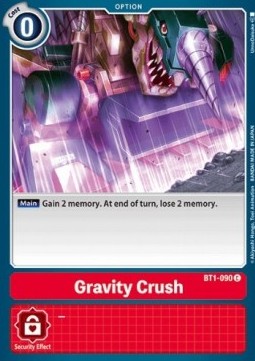 Gravity Crush (BT1-090)