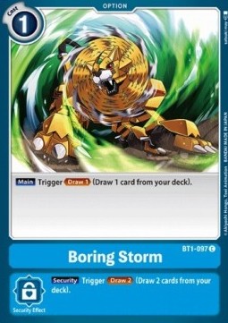 Boring Storm (BT1-097)