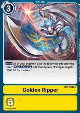 Golden Ripper (BT1-104)