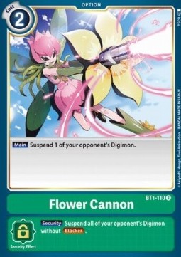 Flower Cannon (BT1-110) (V.1)