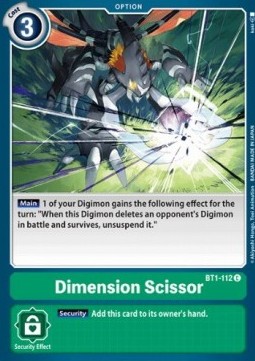 Dimension Scissor (BT1-112)