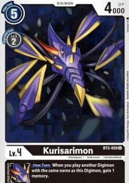 Kurisarimon (BT2-059)