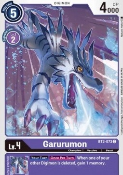 Garurumon (BT2-073)