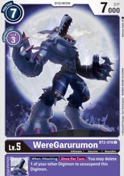 WereGarurumon (BT2-078)