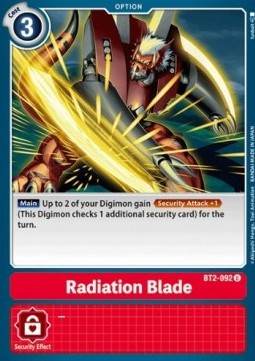 Radiation Blade (BT2-092)