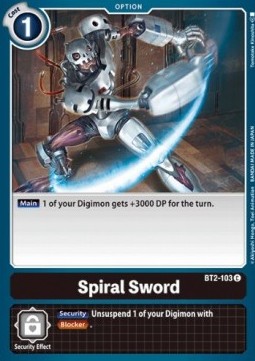 Spiral Sword (BT2-103)