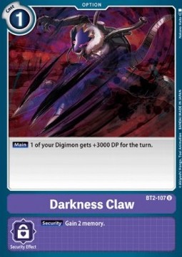 Darkness Claw (BT2-107)