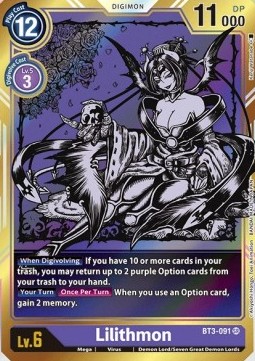 Lilithmon (BT3-091) (V.2)