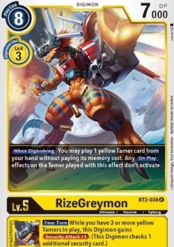 RizeGreymon (BT2-038)