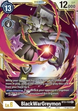 BlackWarGreymon (BT2-112) (V.1)