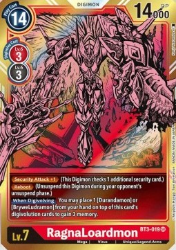 RagnaLoardmon (BT3-019) (V.2)