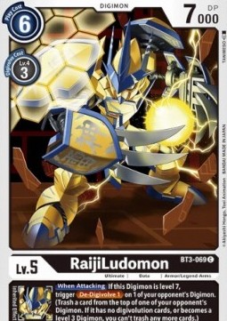 RaijiLudomon (BT3-069)