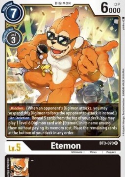 Etemon (BT3-070)